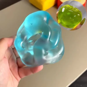 Satisfy Your Senses with the Green Apple Slow-Rebound Squishy!