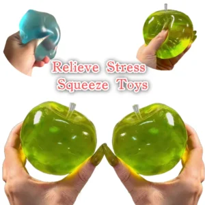 Satisfy Your Senses with the Green Apple Slow-Rebound Squishy!
